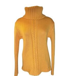 Vintage Peter Nygard Sweater 100% Merino Wool Made in Hong Kong Knit Turtleneck